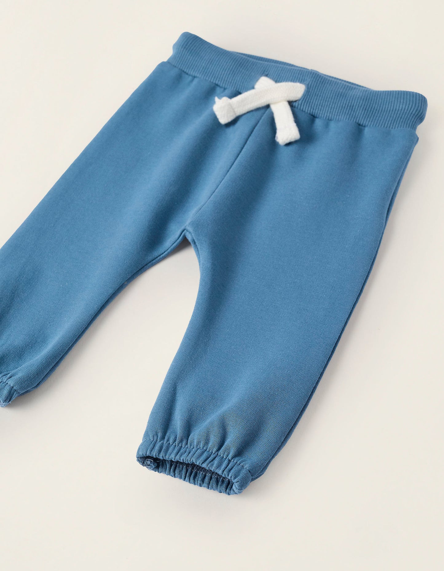 Sweatshirt + Trousers for Newborns 'Dumbo', White/Blue