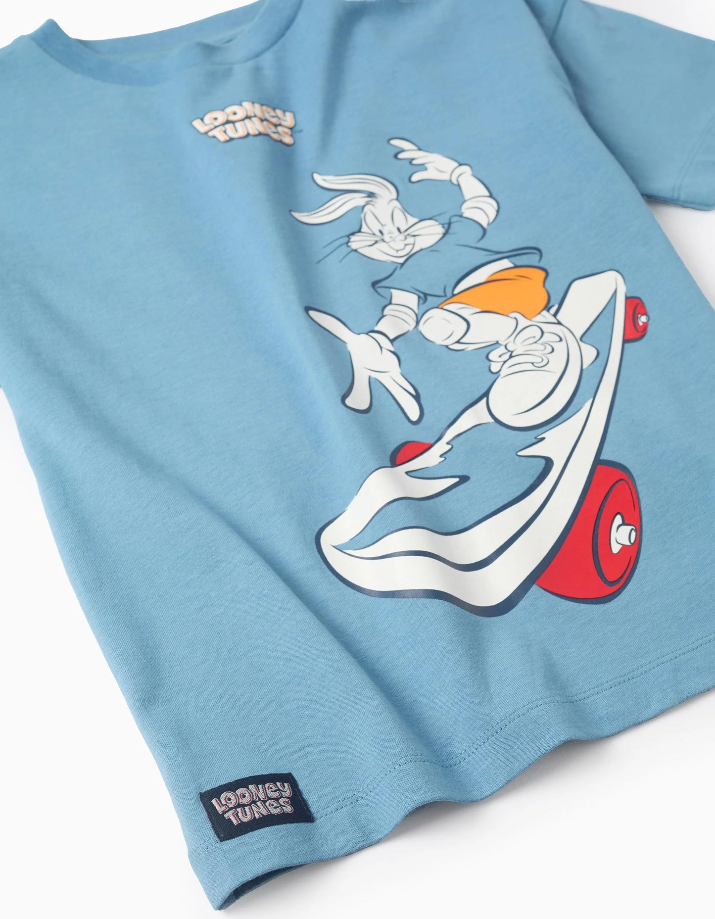 Cotton T-shirt for Boys 'Bugs Bunny', Blue