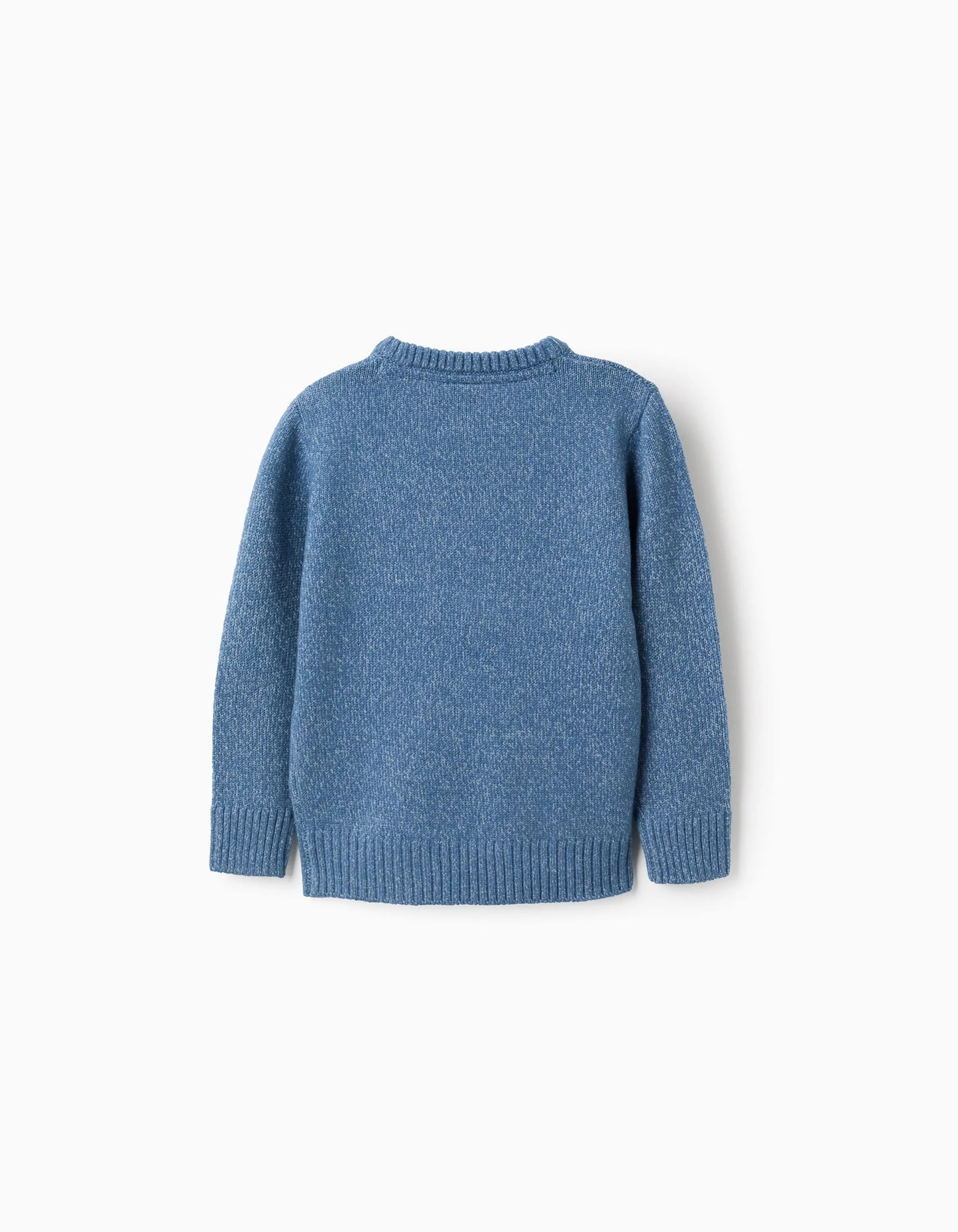 Mesh Effect Jumper for Boys, Blue