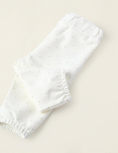 2-Piece Set for Newborn Girls 'Smile', White
