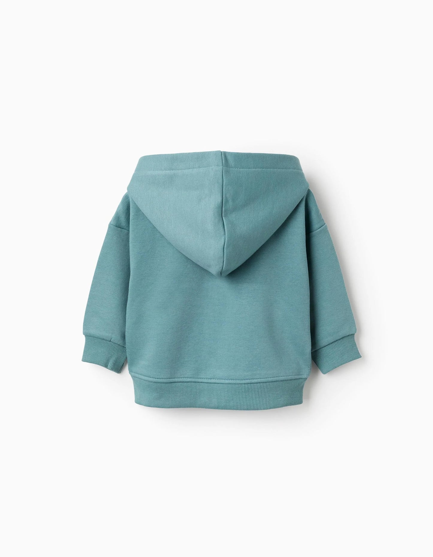 Hooded Jacket for Baby Boys 'Friends', Turquoise