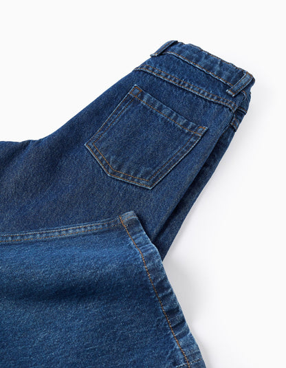 Jeans for Girls 'Wide Leg', Dark Blue