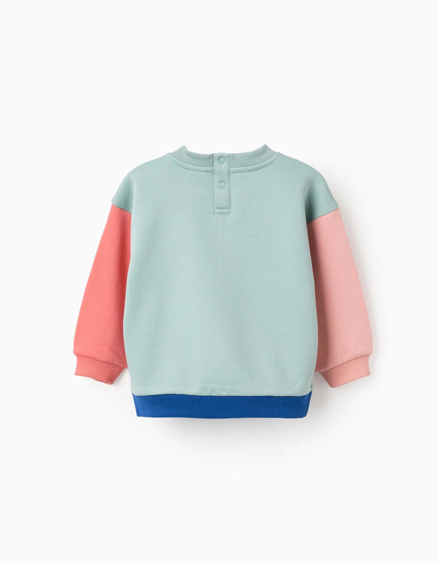 Brushed Sweatshirt with Colour Block for Baby Boys 'Snake', Multicolour