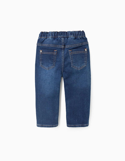 Jogger Jeans for Baby Boys 'Slim Fit', Dark Blue