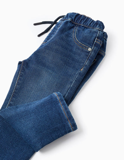 Jogger Jeans for Baby Boys 'Slim Fit', Dark Blue