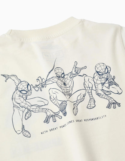 Long Sleeve T-shirt for Boys 'Spider-Man', White