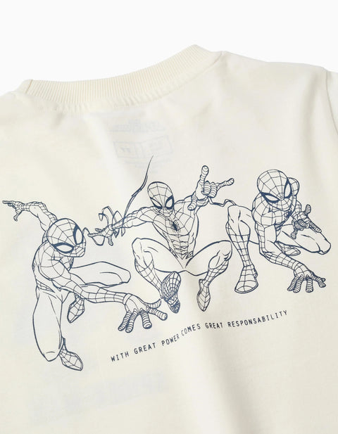 Long Sleeve T-shirt for Boys 'Spider-Man', White