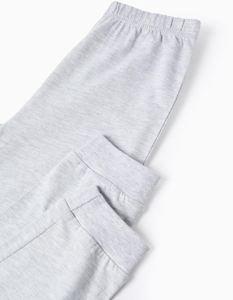 Cotton Pyjama for Boys 'Sonic', Blue/Grey