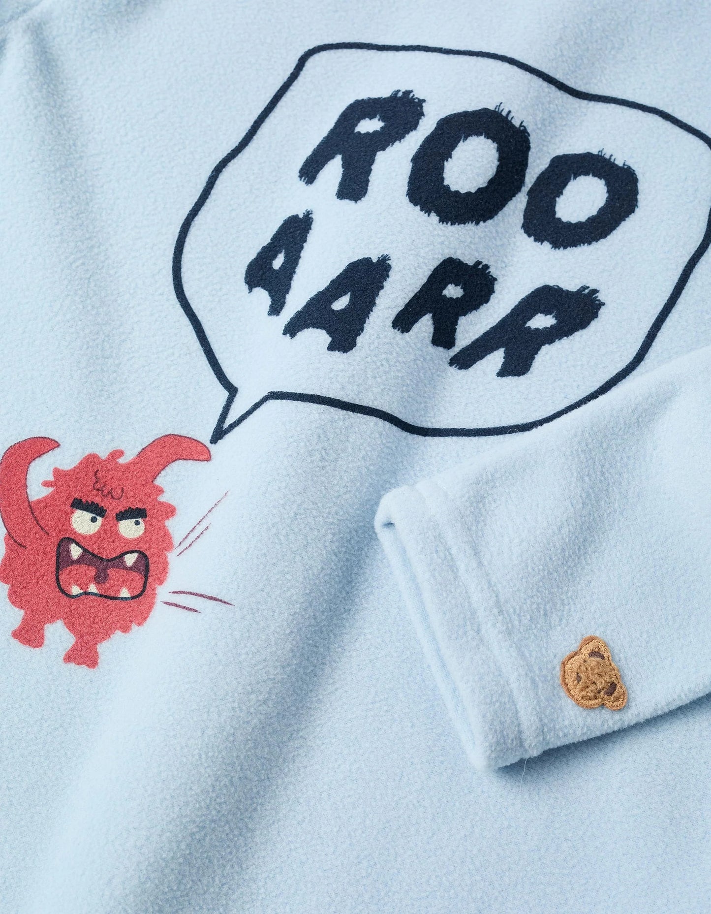 Polar Pyjama for Boys 'Monster of Emotions', Light Blue/Dark Blue