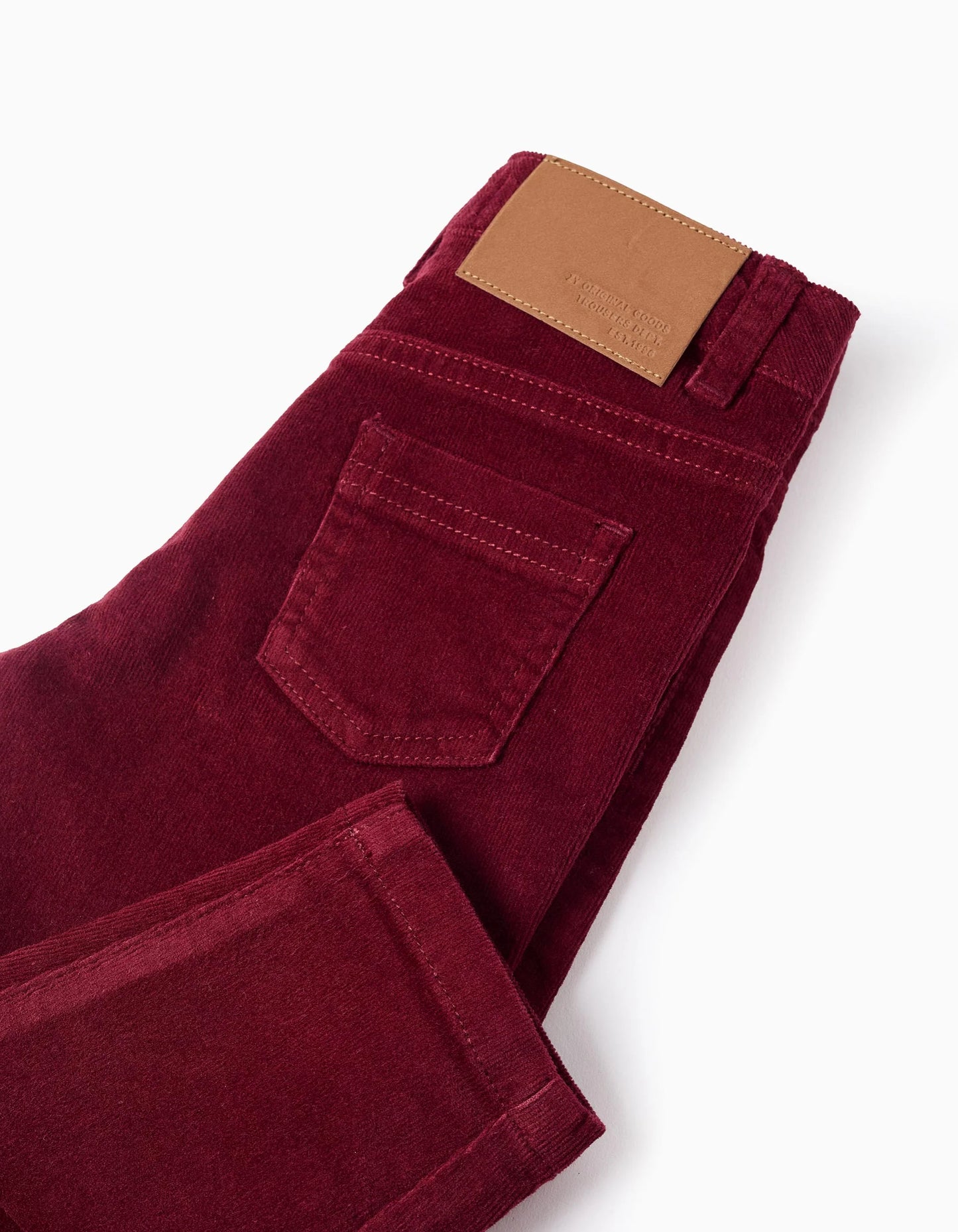 Corduroy Trousers for Baby Boys, Red