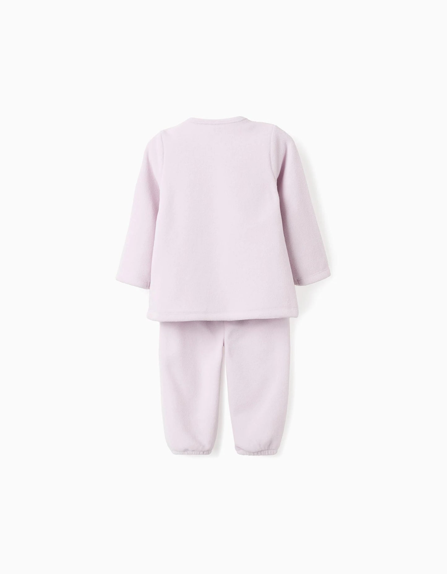 Polar Fleece Pyjamas for Baby Girls 'Monsters of Emotions', Lilac