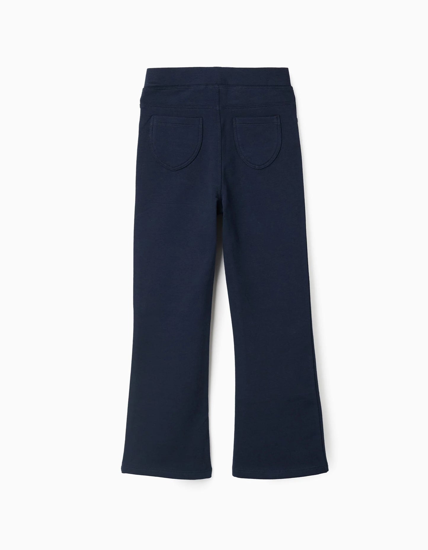 Flare Fit Jeggings for Girls, Dark Blue