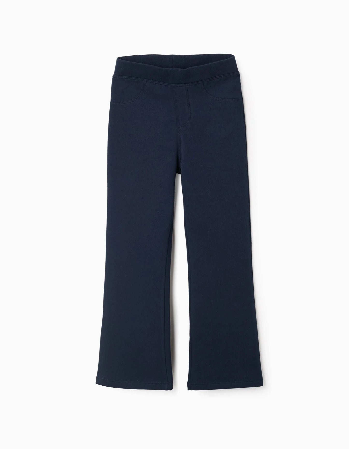 Flare Fit Jeggings for Girls, Dark Blue