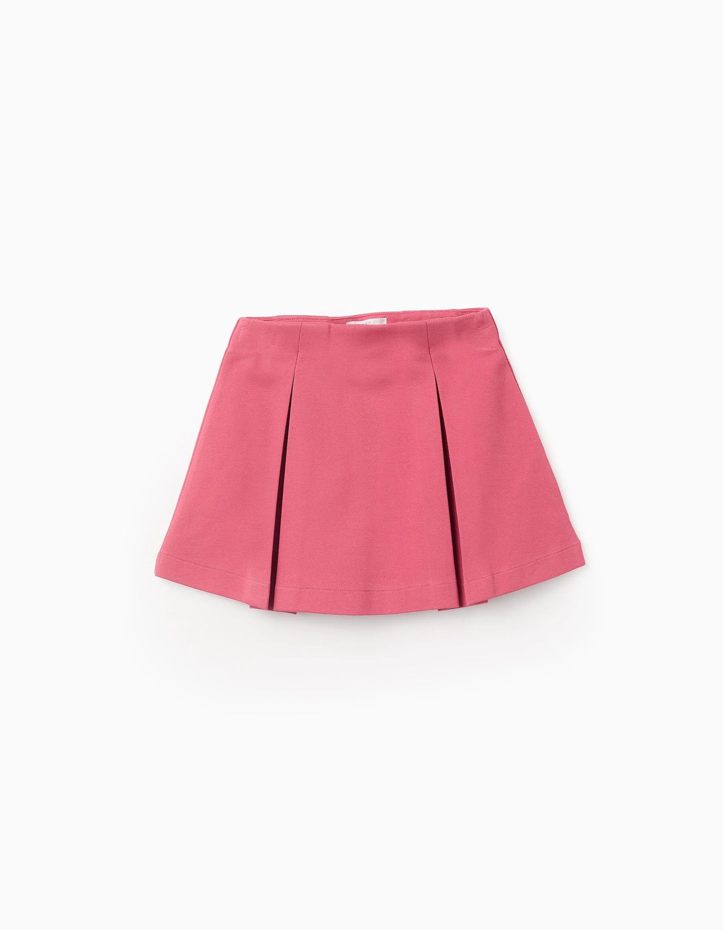 Roma Knit Pleated Skirt for Girls, Pink