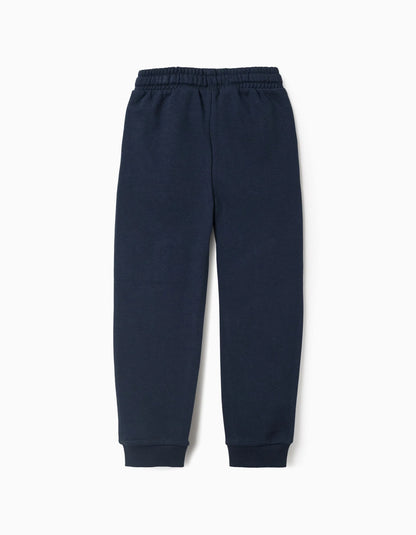 Drawstring Joggers for Boys 'ZY Archives' , Dark Blue