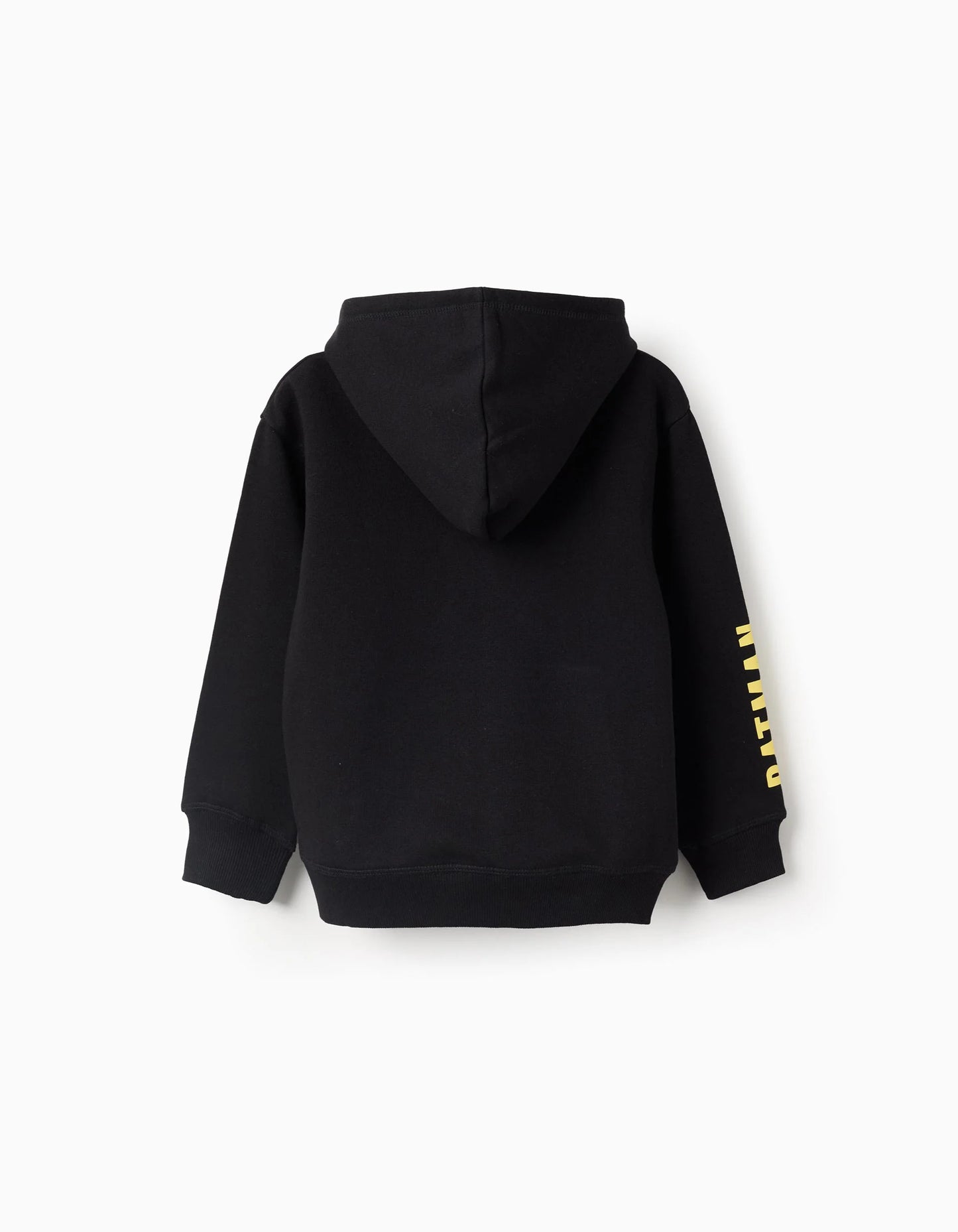 Hooded Sweatshirt with Kangaroo Pocket for Boys 'Batman' , Black