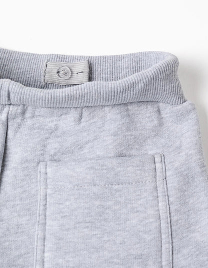 Cargo Joggers with Print for Boys 'North Carolina', Grey