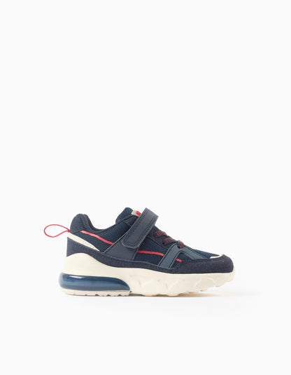 Superlight Runner Light-Up Trainers for Baby Boys, Dark Blue