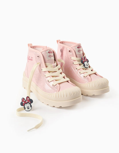 Boots with Glitter for Girls 'Minnie', Pink/Beige