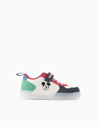Light-up Trainers with Mickey for Baby Boys, Multicolour