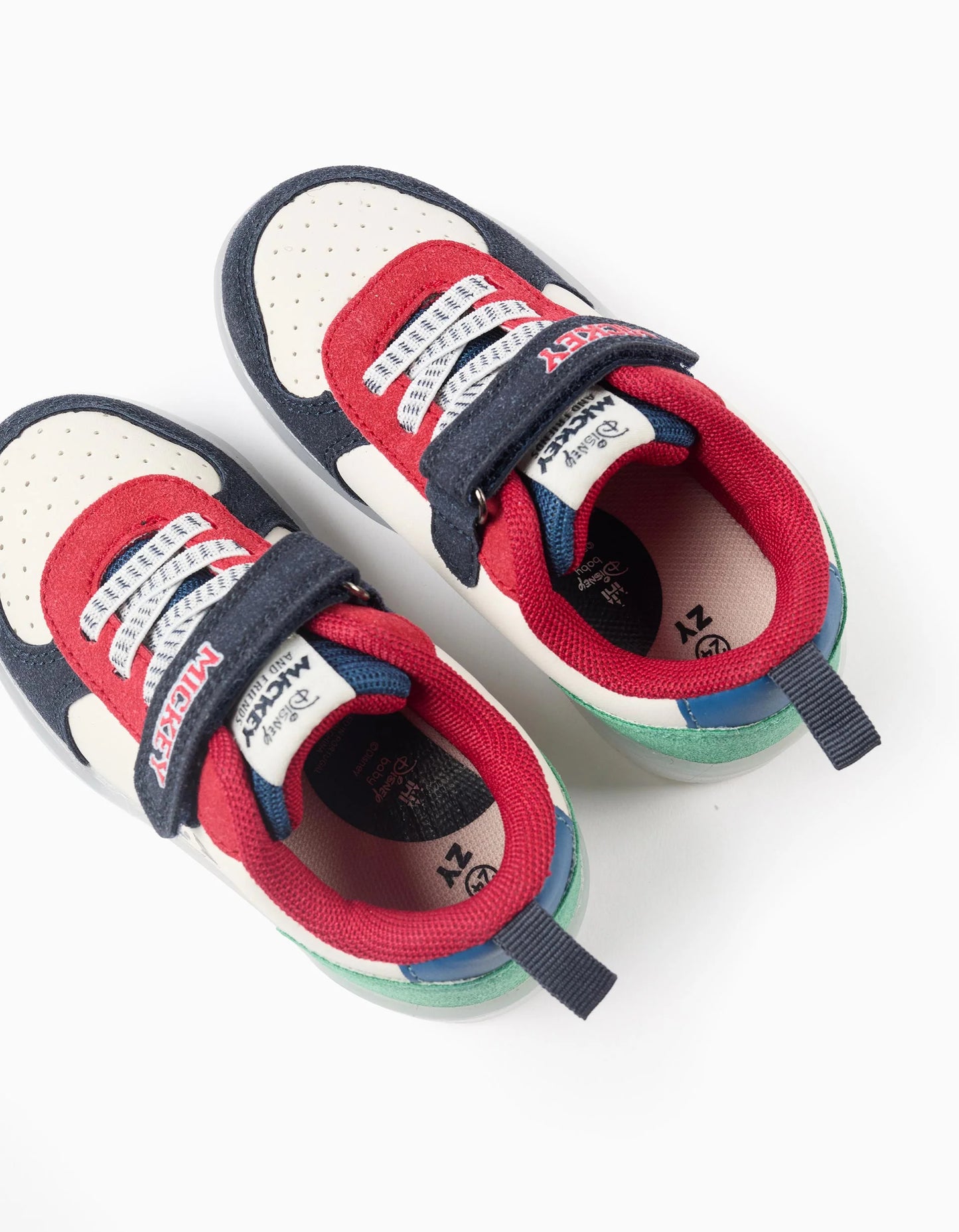 Light-up Trainers with Mickey for Baby Boys, Multicolour