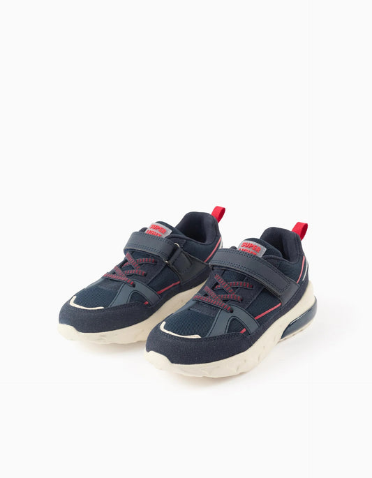 Light-Up Trainers for Boys 'Superlight Runner', Dark Blue