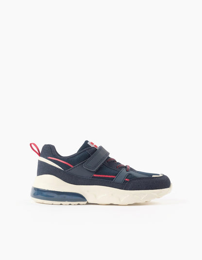 Light-Up Trainers for Boys 'Superlight Runner', Dark Blue
