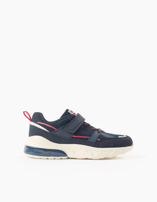 Light-Up Trainers for Boys 'Superlight Runner', Dark Blue