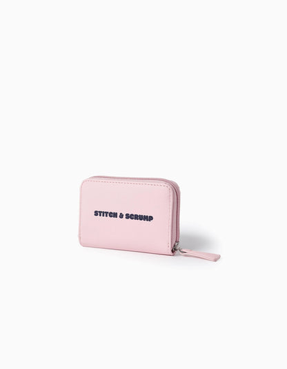 Wallet with Prints for Girls 'Stitch & Scrump', Pink