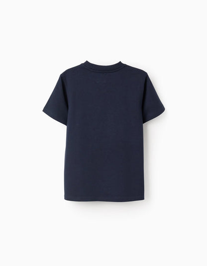 Cotton T-shirt for Boys 'Swedish', Blue