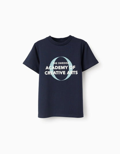 Cotton T-shirt for Boys 'Swedish', Blue