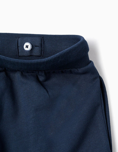Cotton Shorts for Boys 'Pikachu', Dark Blue
