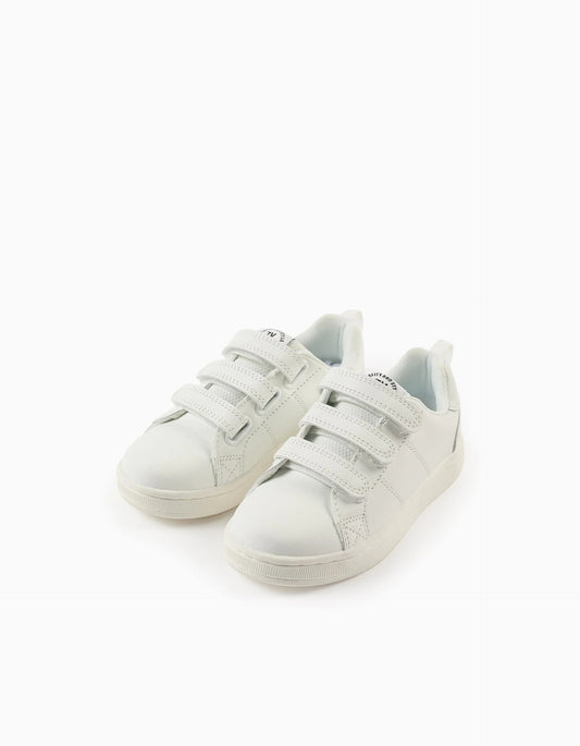 Touch Fastening Trainers for Children 'ZY 1996', White