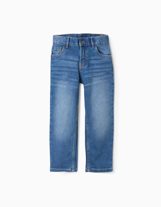 Straight Fit Jeans for Boys, Blue