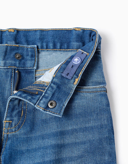 Straight Fit Jeans for Boys, Blue