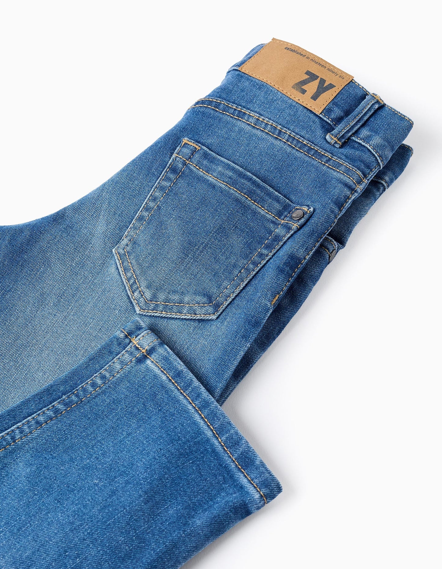 Straight Fit Jeans for Boys, Blue