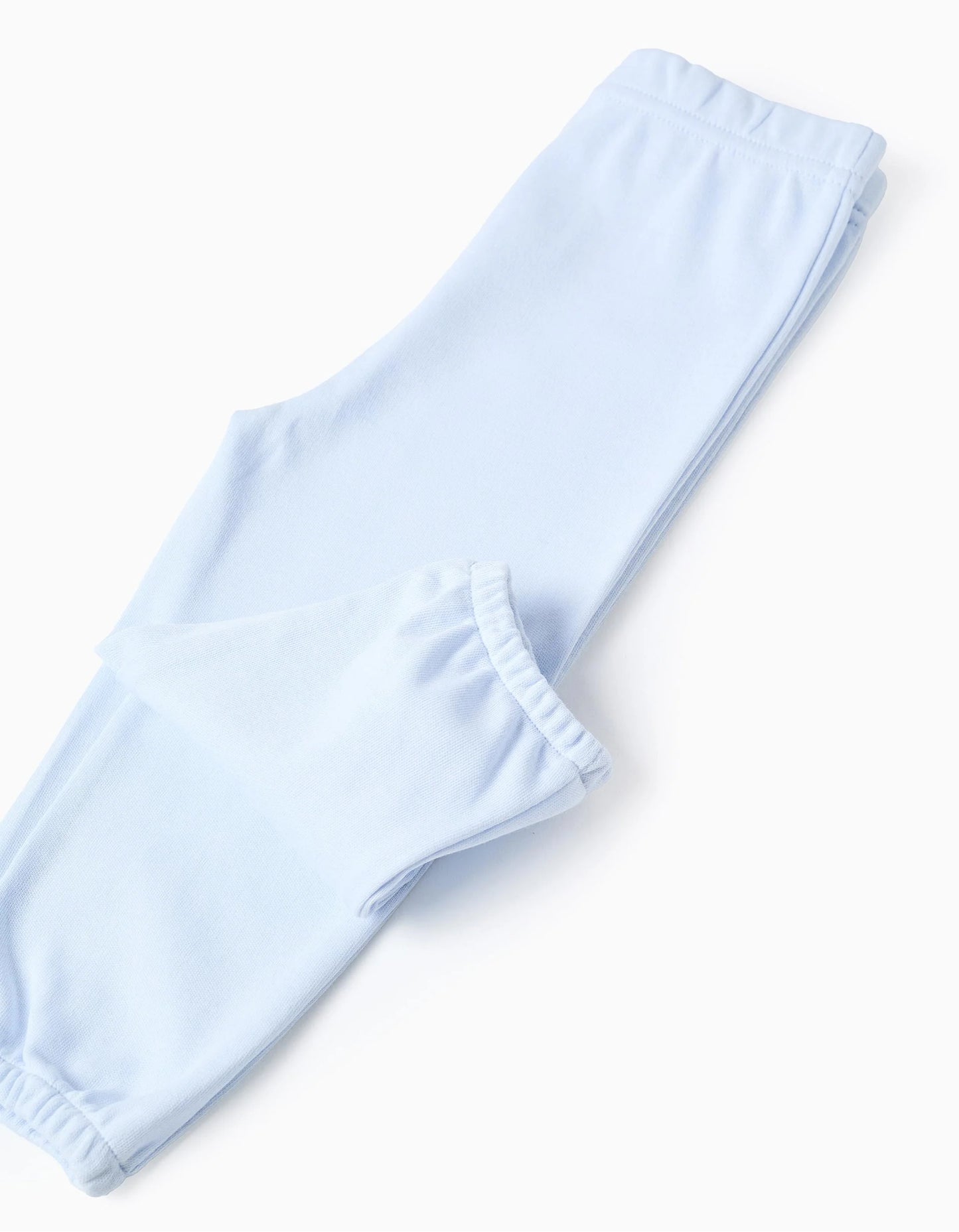 Cotton Pyjamas for Baby Boys 'Family Love', White/Blue