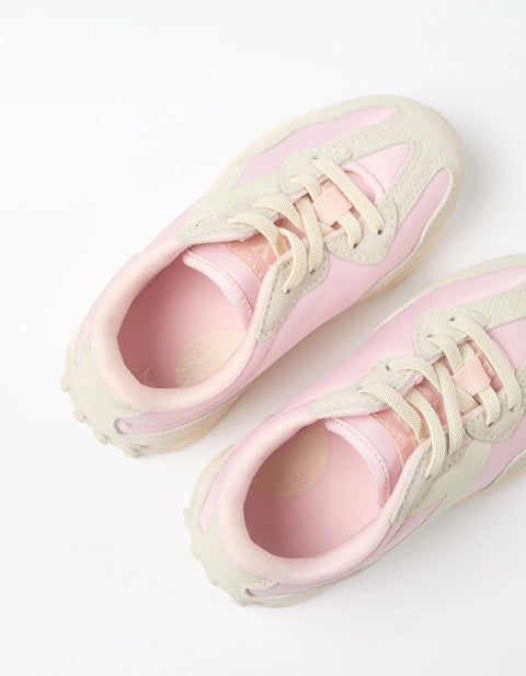 Trainers with Laces Superlight Runner for Baby Girls, Pink/Beige
