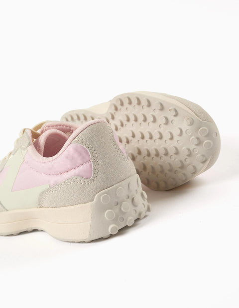 Trainers with Laces Superlight Runner for Baby Girls, Pink/Beige