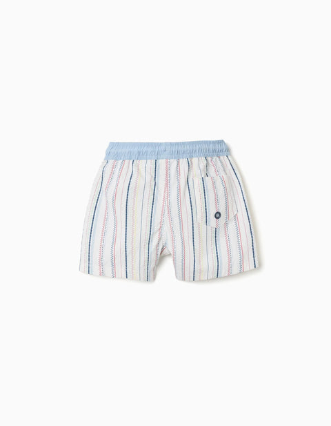 Swim Shorts with Ethnic Stripes B&S for Baby Boys, Multicolour