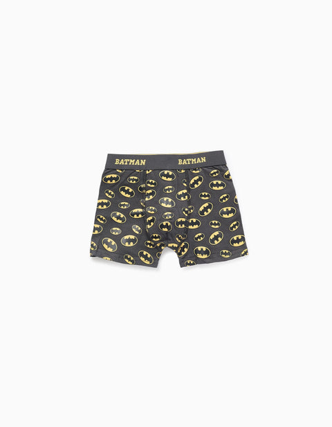 Pack of 4 Boxer Shorts with Marvel Prints for Boys, Blue/Grey